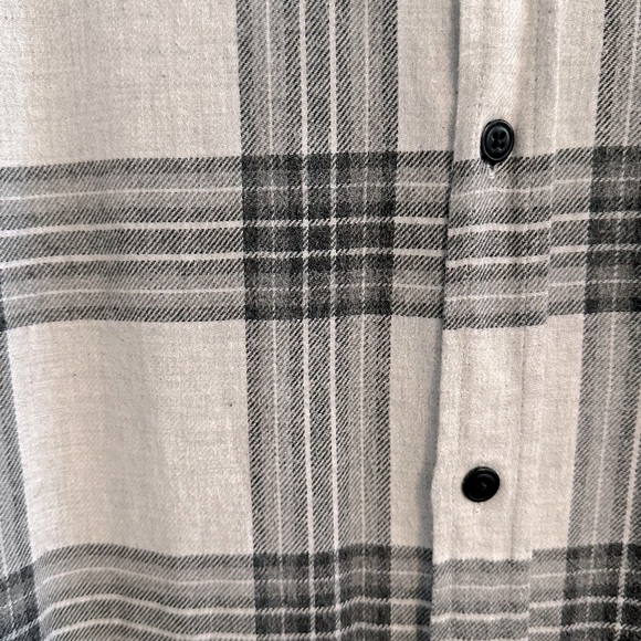 Rails Men’s Brushed Lennox Flannel Button Down Shirt in Charcoal Glen Plaid XL - Picture 4 of 8